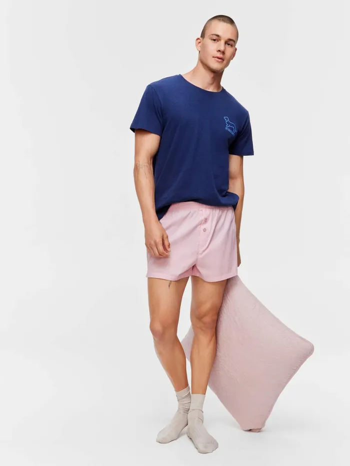Men Pink Boxer Short Pink Peter Alexander Shorts