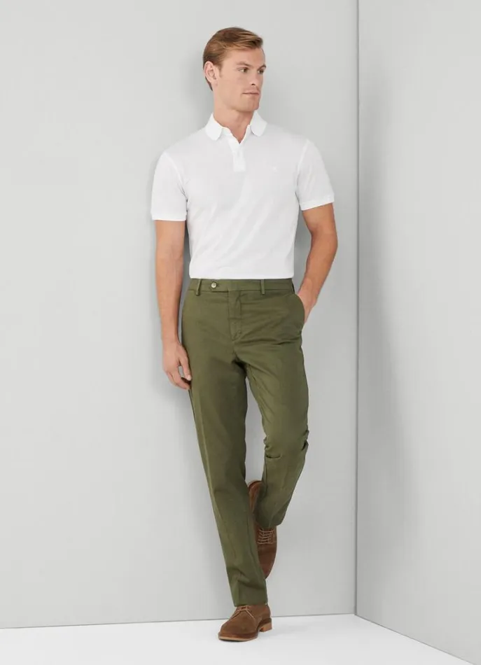 Men Polo Shirts Hackett London Classic Fit Polo Shirt White