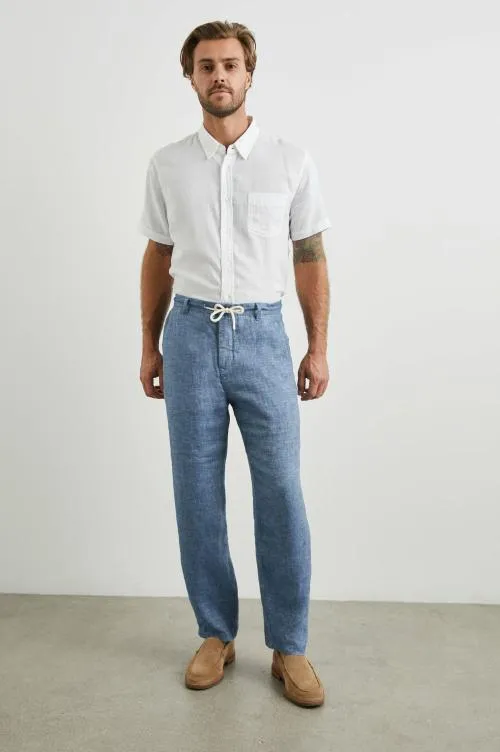 Men Rails Pants Mercer Pant Blue Mirage