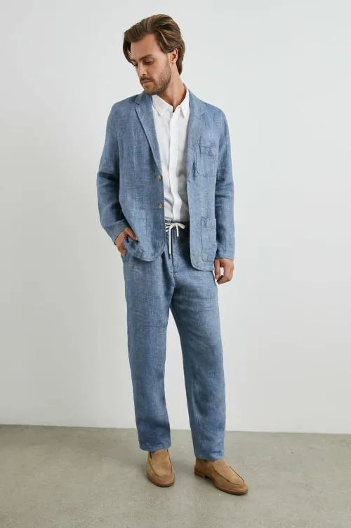 Men Rails Pants Mercer Pant Blue Mirage
