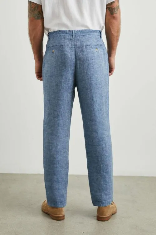 Men Rails Pants Mercer Pant Blue Mirage