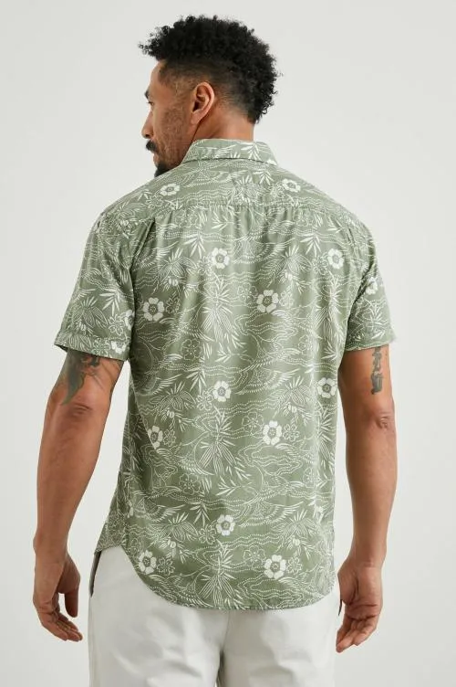 Men Rails Shirts Monaco Shirt Japanese Stencil Fatigue Men Rails Shirts Monaco Shirt Japanese Stencil Fatigue