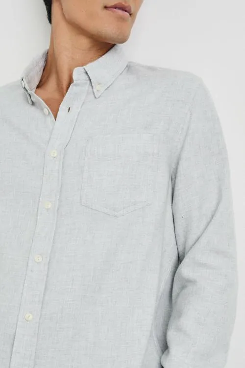Men Rails Shirts Runson Shirt Heather Grey Men Rails Shirts Runson Shirt Heather Grey