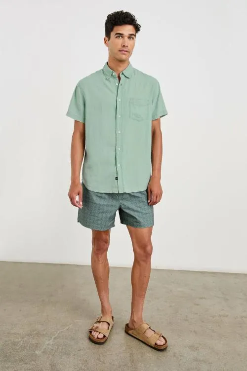 Men Rails Shorts and Swim La Brea Swim Short Diamond Thunder Grass