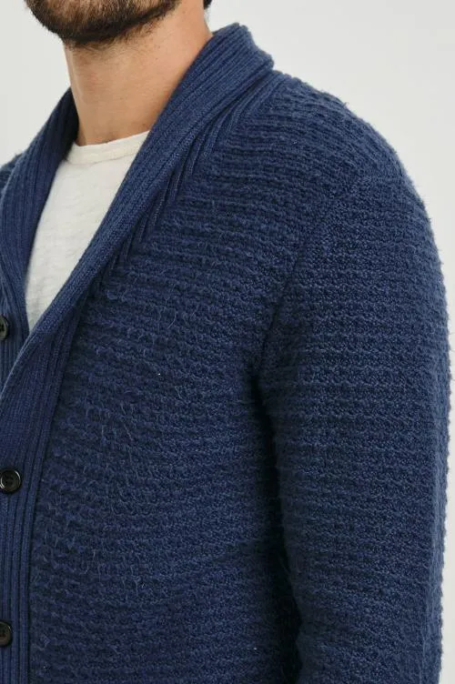 Men Rails Sweaters Shepley Cardigan Navy Men Rails Sweaters Shepley Cardigan Navy