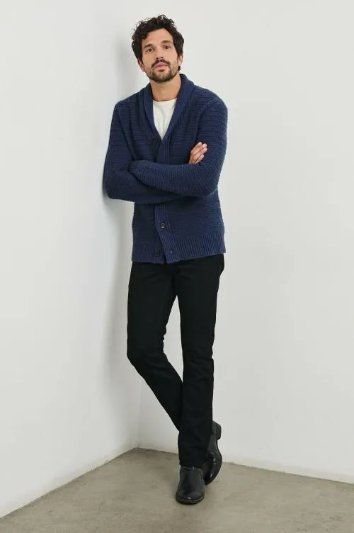 Men Rails Sweaters Shepley Cardigan Navy Men Rails Sweaters Shepley Cardigan Navy