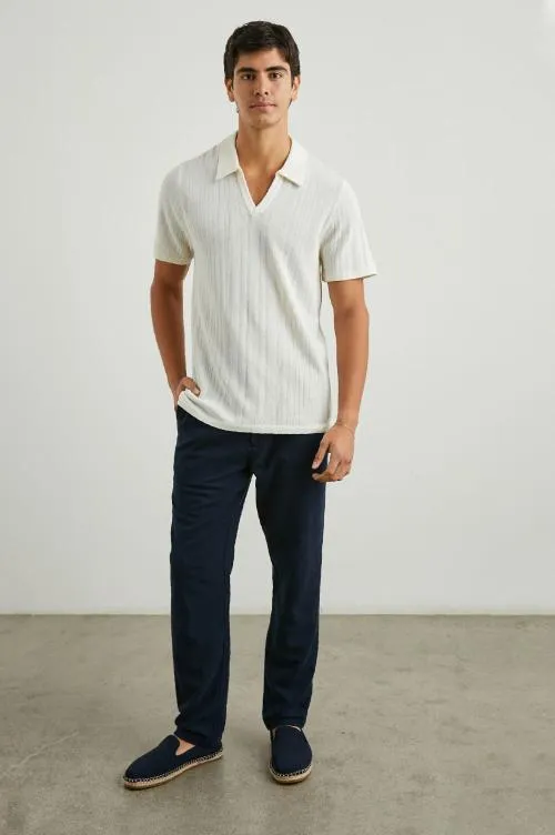 Men Rails TShirts and Polos Etanne Polo Shirt Ecru Men Rails TShirts and Polos Etanne Polo Shirt Ecru