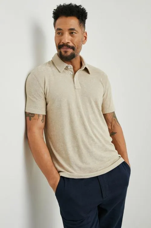 Men Rails TShirts and Polos Rhen Polo Shirt Chickpea