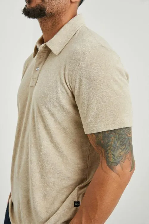 Men Rails TShirts and Polos Rhen Polo Shirt Chickpea Men Rails TShirts and Polos Rhen Polo Shirt Chickpea