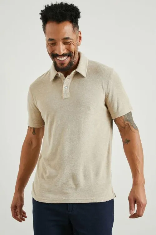 Men Rails TShirts and Polos Rhen Polo Shirt Chickpea Men Rails TShirts and Polos Rhen Polo Shirt Chickpea