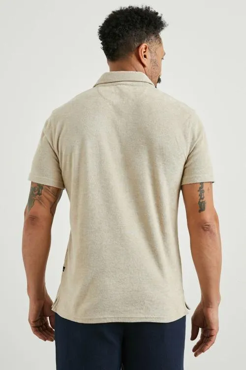 Men Rails TShirts and Polos Rhen Polo Shirt Chickpea Men Rails TShirts and Polos Rhen Polo Shirt Chickpea