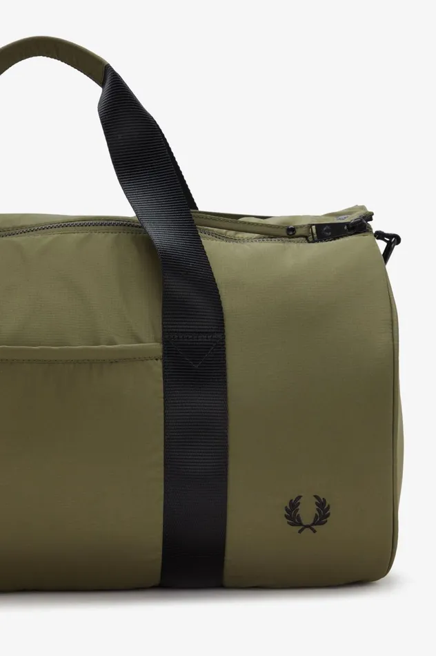 Men Ripstop Barrel Bag Uniform Green Fred Perry Bags