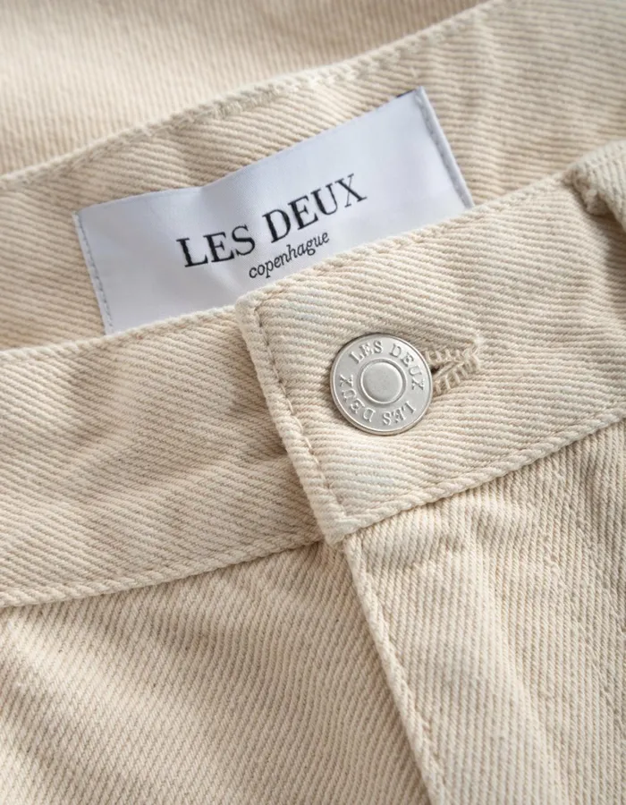 Men Ryder Pants 8211 Ivory Les Deux Pants