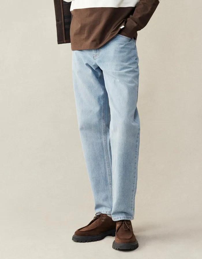 Men Ryder Relaxed Fit Jeans 8211 Antique Blue Wash Les Deux Pants