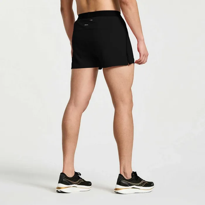 Men Saucony Men8217s Outpace 38243 Short Black Bottoms Men Saucony Men8217s Outpace 38243 Short Black Bottoms