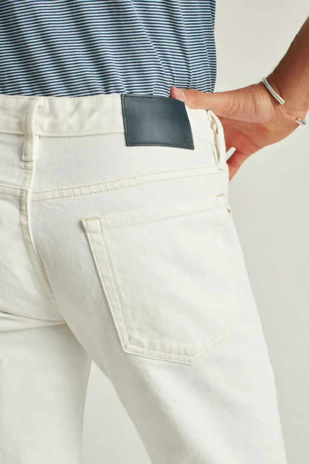Men Selvedge Stretch Jeans White Selvage Bonobos Jeans