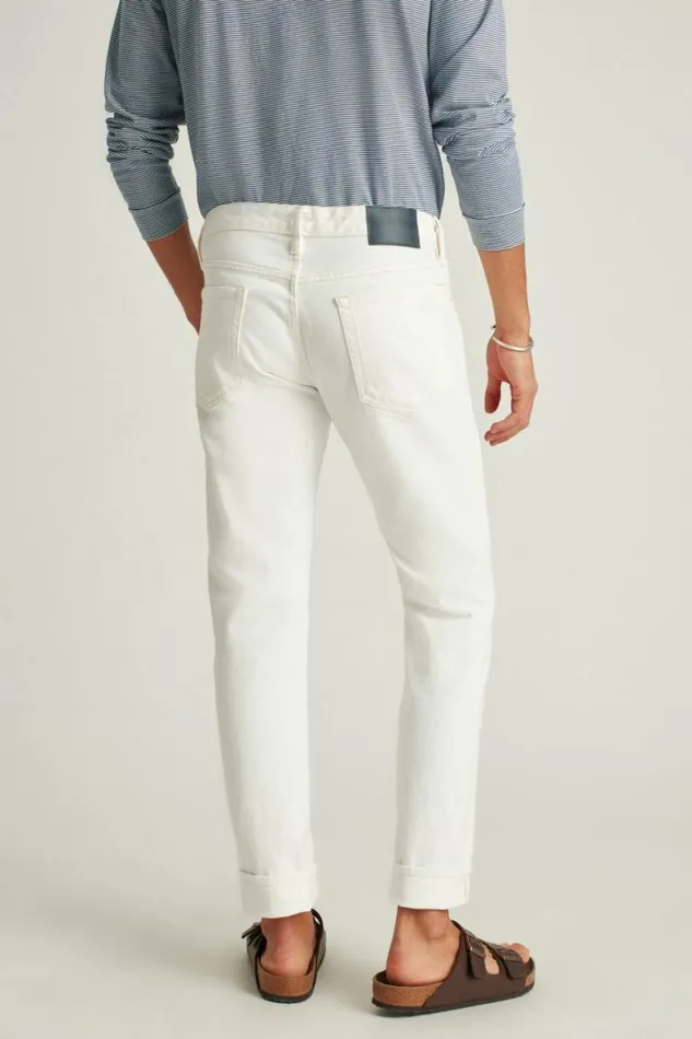 Men Selvedge Stretch Jeans White Selvage Bonobos Jeans
