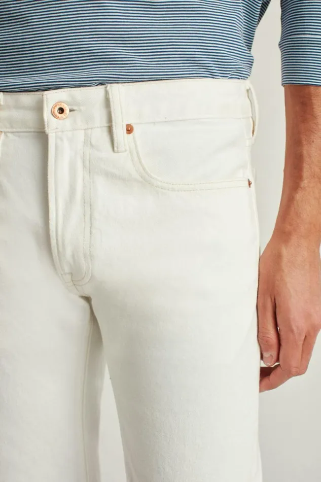 Men Selvedge Stretch Jeans White Selvage Bonobos Jeans