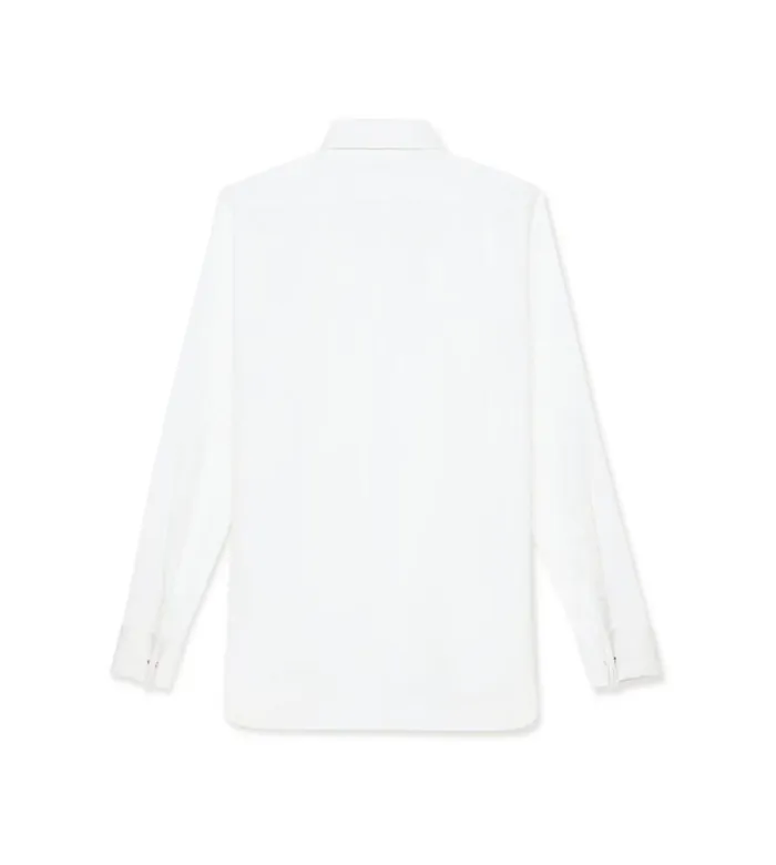 Men Shirts Tom Ford Poplin Classic Fit French Cuff Shirt White Men Shirts Tom Ford Poplin Classic Fit French Cuff Shirt White