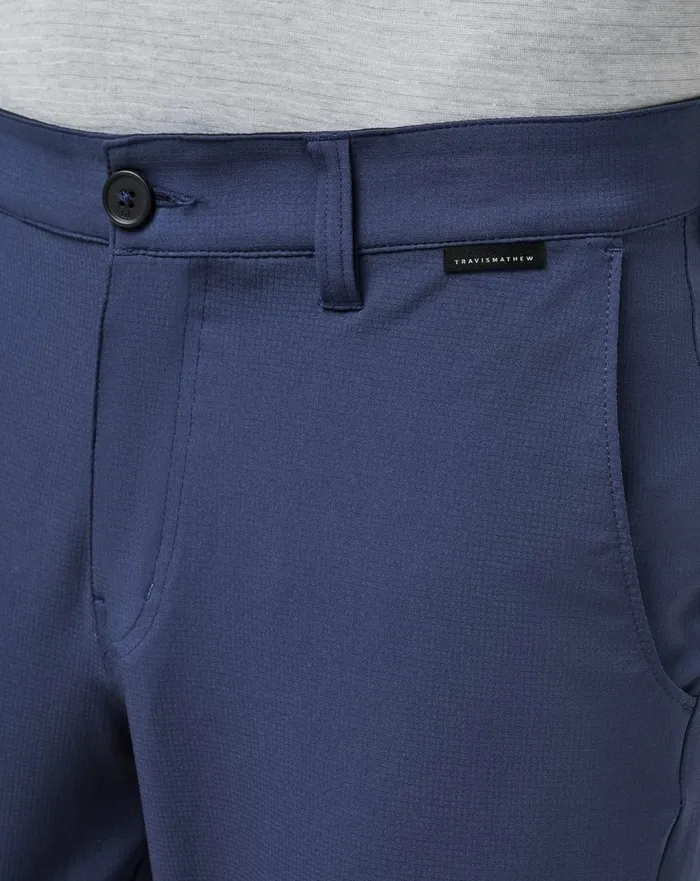 Men Shorts TravisMathew WANDERLUST SHORT 9IN Mood Indigo