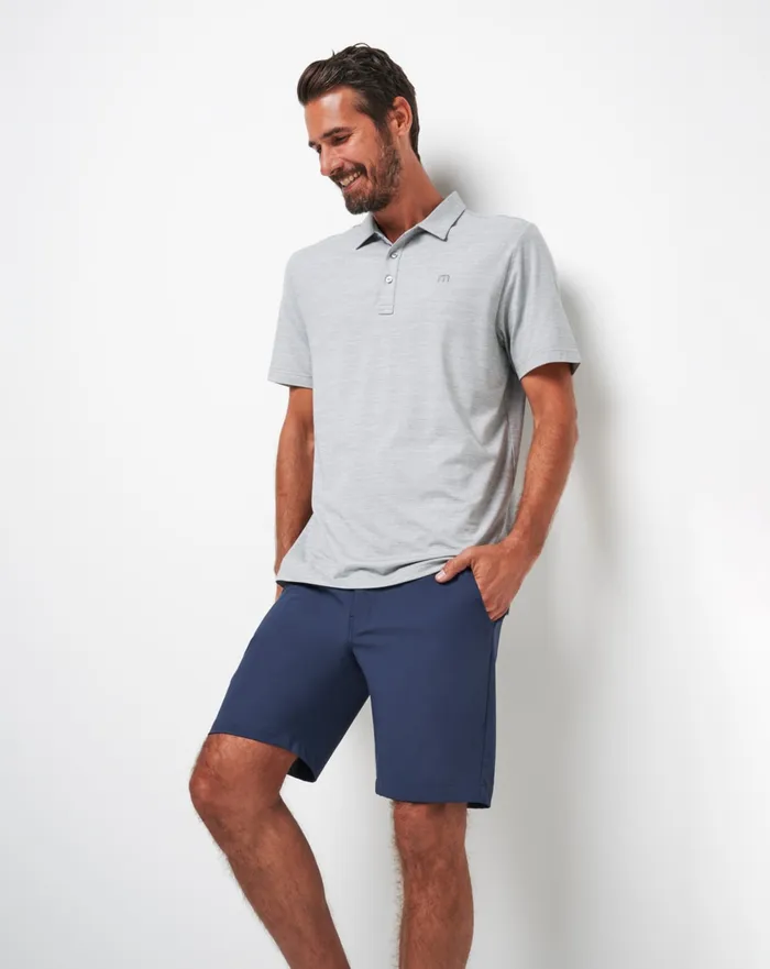 Men Shorts TravisMathew WANDERLUST SHORT 9IN Mood Indigo