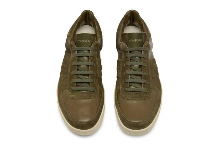 Men Sneakers Tom Ford Suede And Leather Radcliffe Sneaker Men Sneakers Tom Ford Suede And Leather Radcliffe Sneaker