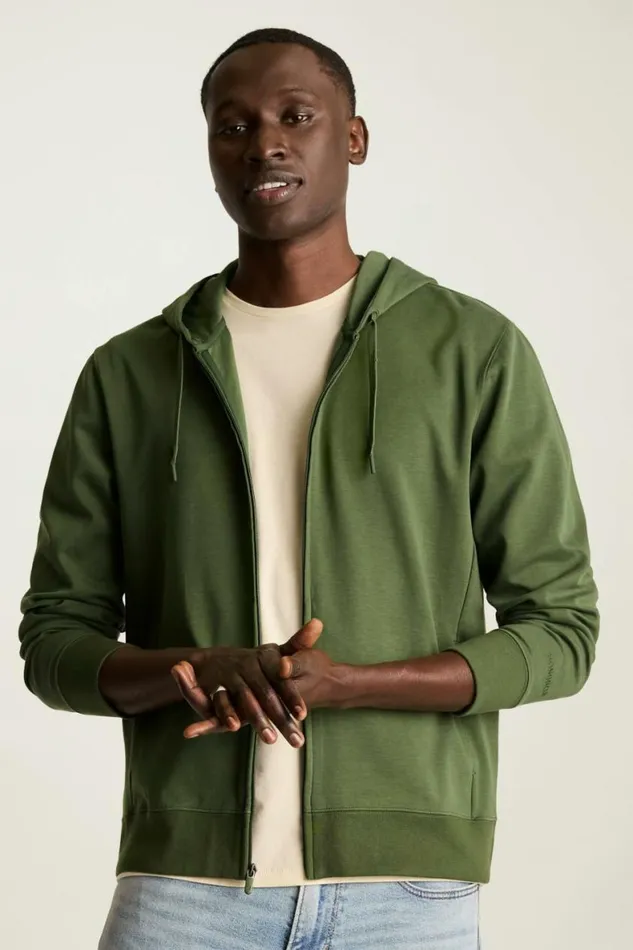 Men Soho Sweatshirt Dark Green Bonobos Half and FullZips