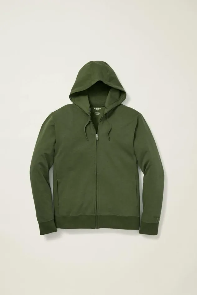 Men Soho Sweatshirt Dark Green Bonobos Half and FullZips