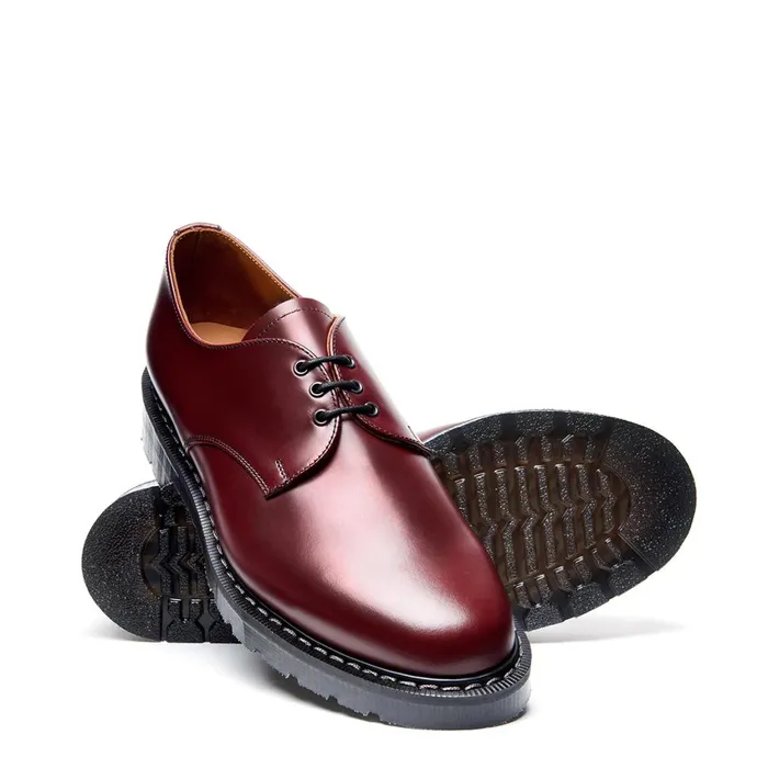 Men Solovair Gibson Shoes Oxblood Gibson Shoe