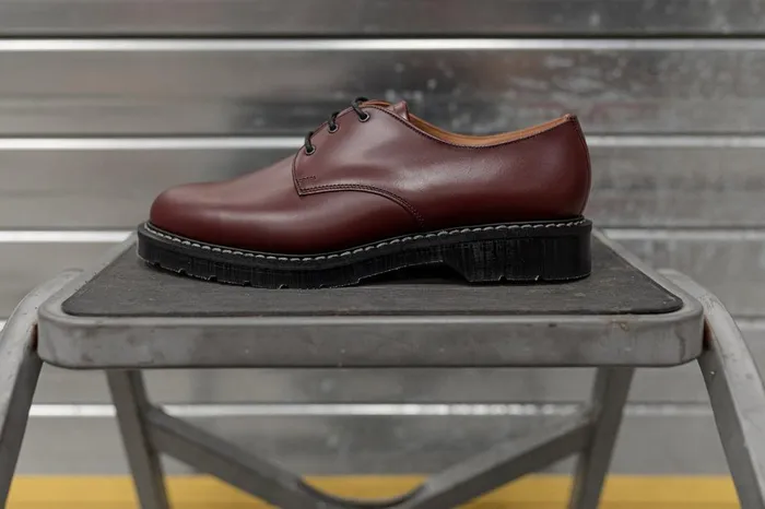 Men Solovair Gibson Shoes Oxblood Gibson Shoe