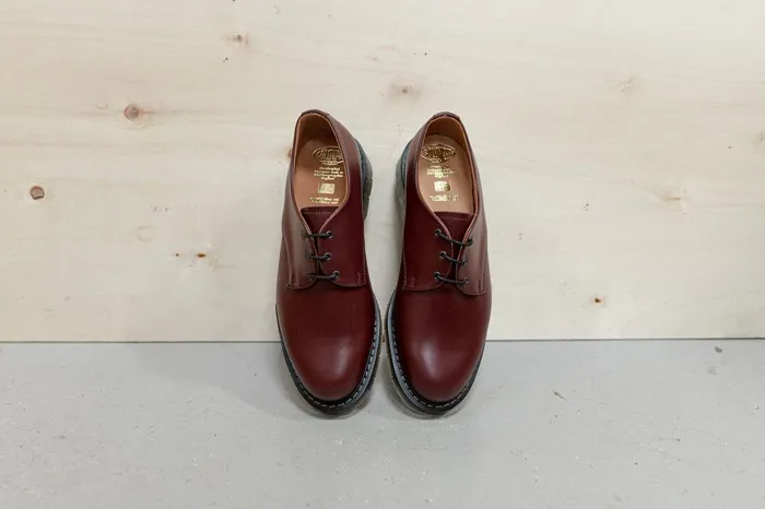 Men Solovair Gibson Shoes Oxblood Gibson Shoe