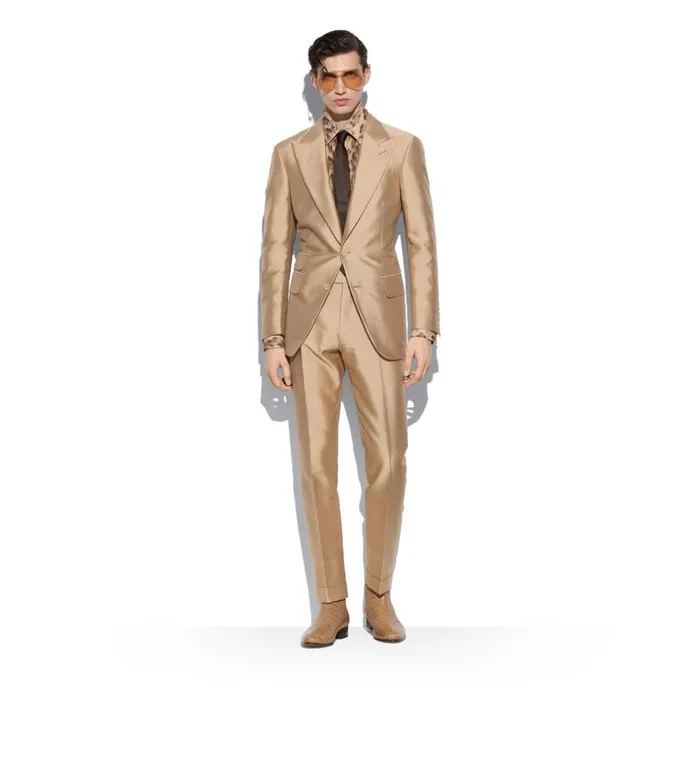 Men Suits Tom Ford Iridescent Twill Atticus Suit Straw Men Suits Tom Ford Iridescent Twill Atticus Suit Straw