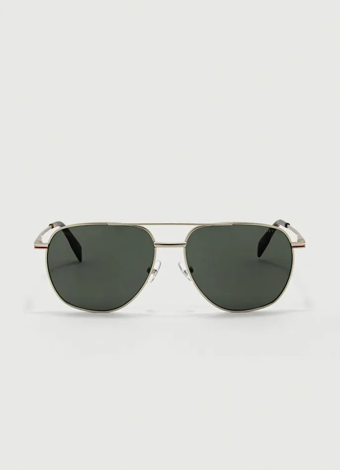 Men Sunglasses Hackett London Aviator Sunglasses Matt Lt Gold