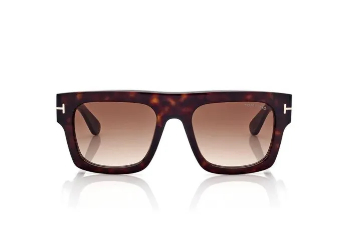 Men SUNGLASSES Tom Ford Fausto Sunglasses Dark Havana