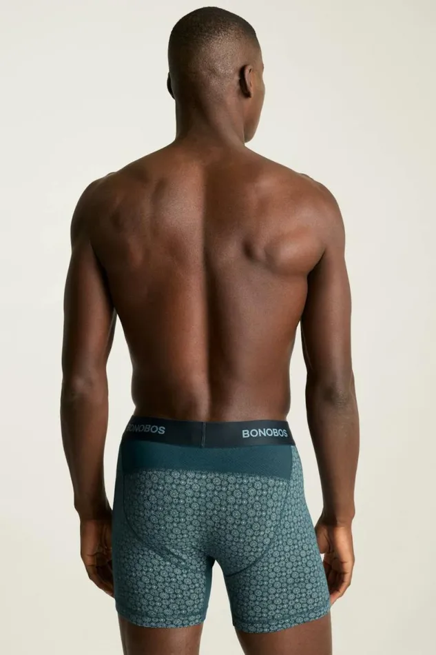 Men Supersoft Underwear Blue Sunburst Bonobos Socks and Underwear