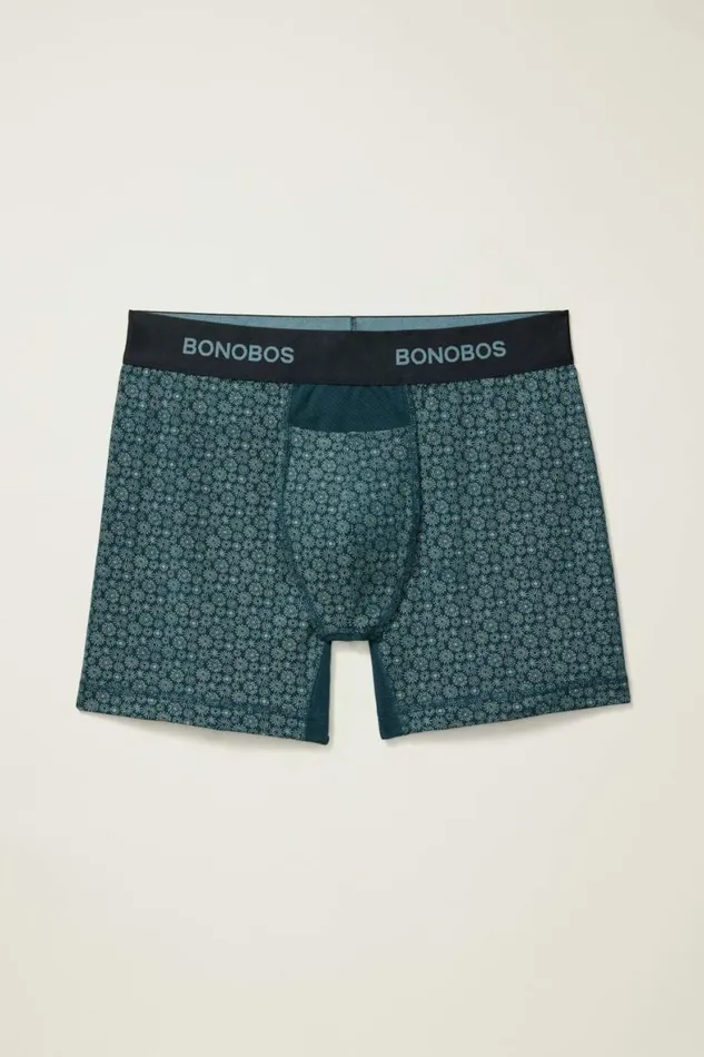 Men Supersoft Underwear Blue Sunburst Bonobos Socks and Underwear