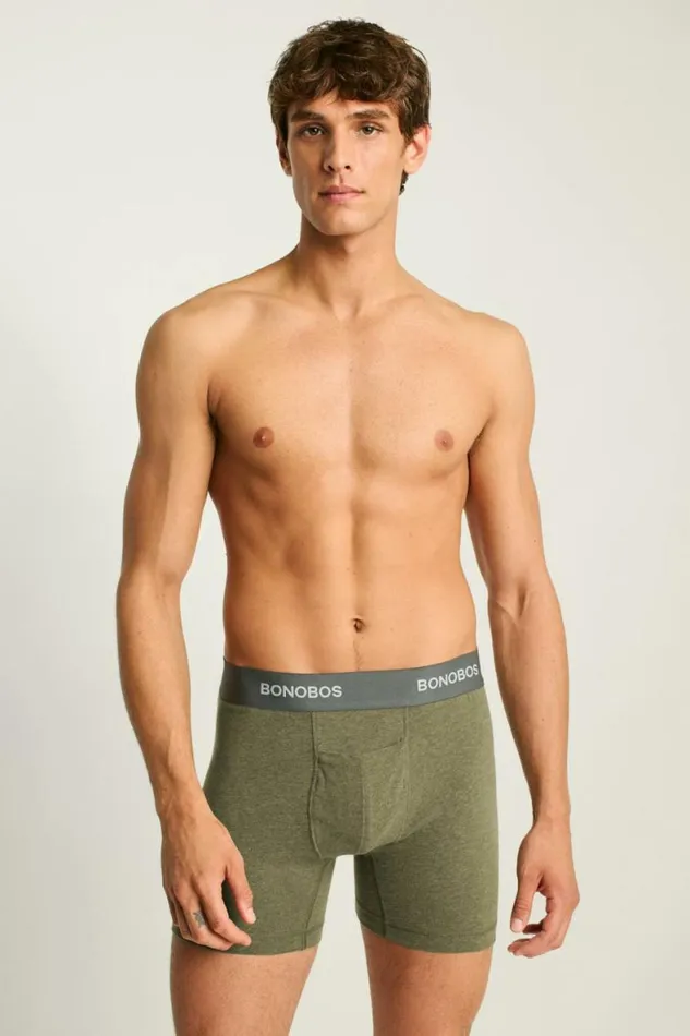 Men Supersoft Underwear Heather Olive Bonobos Socks and Underwear