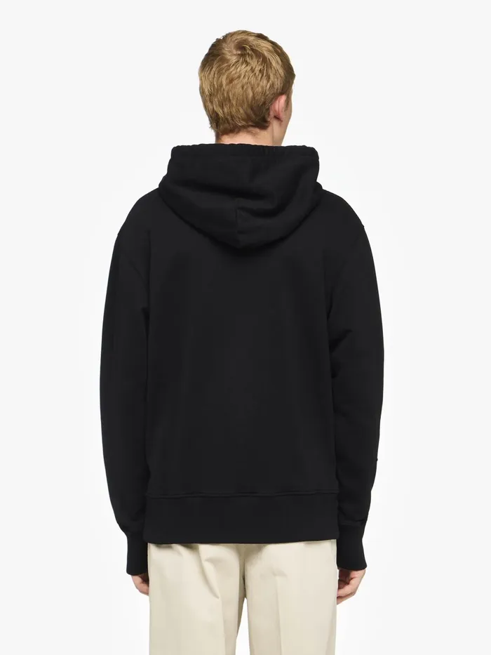 Men Sweatshirts and Hoodies JW Anderson LOGO EMBROIDERY HOODIE Black Men Sweatshirts and Hoodies JW Anderson LOGO EMBROIDERY HOODIE Black