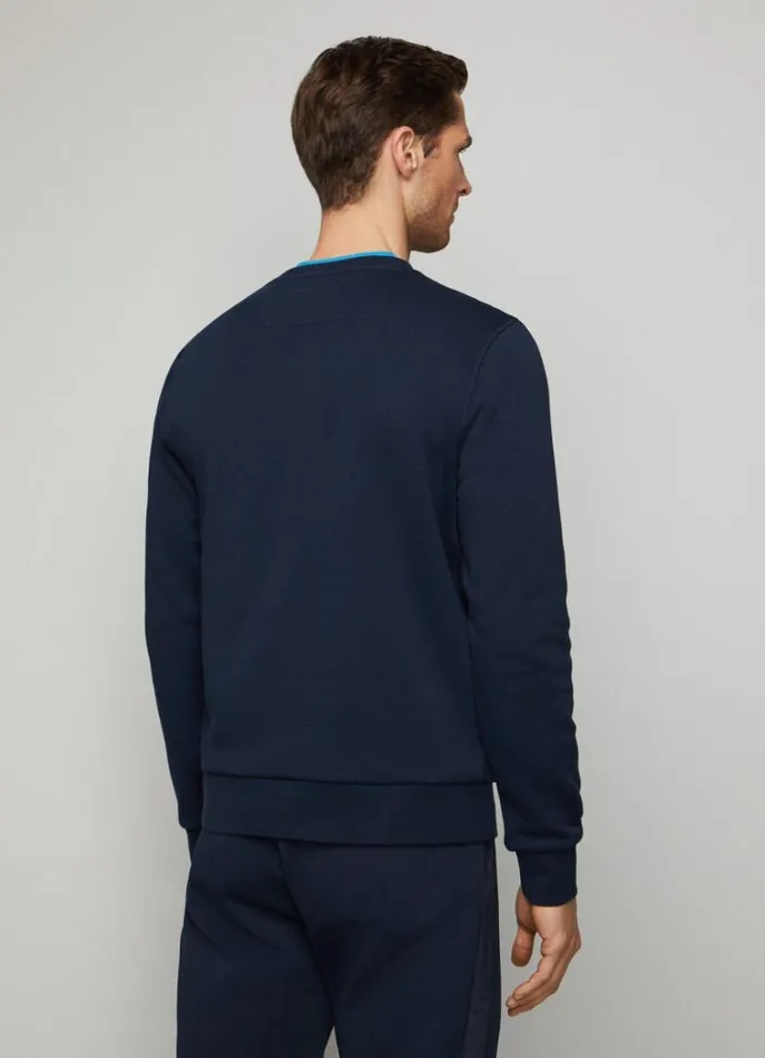 Men Sweatshirts Hackett London Aston Martin Classic Fit Sweatshirt Navy