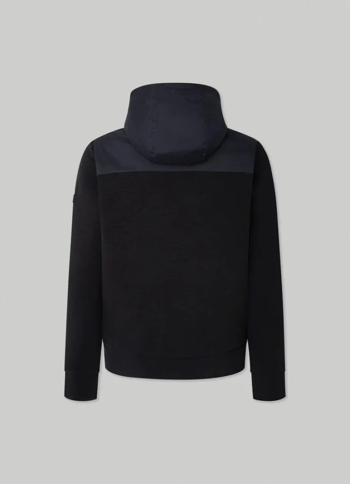 Men Sweatshirts Hackett London Hackett Sport Classic Fit Jacket Black