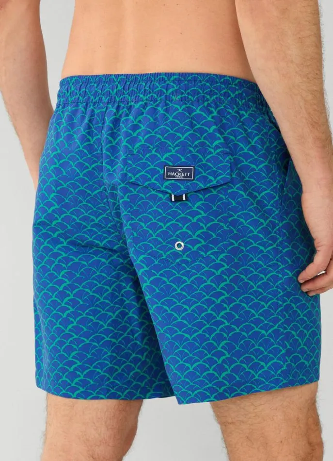 Men Swimwear Hackett London Shell Swim Shorts Blue