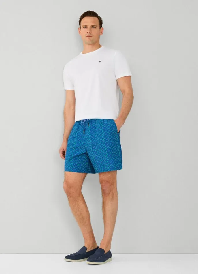 Men Swimwear Hackett London Shell Swim Shorts Blue