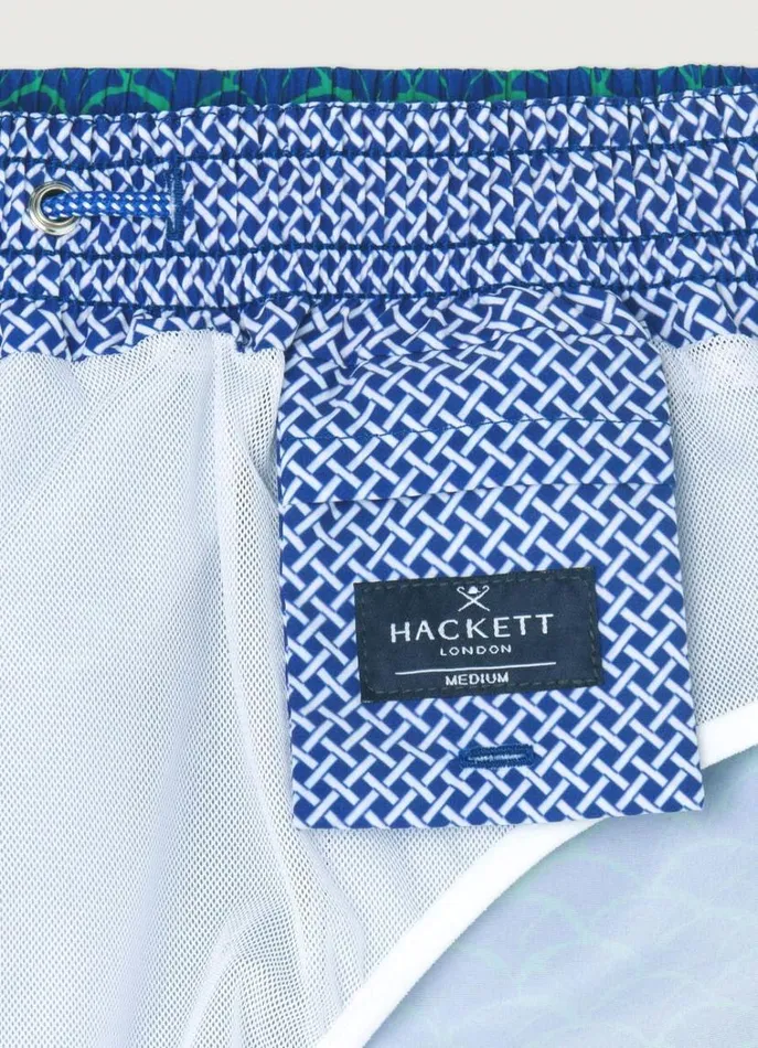 Men Swimwear Hackett London Shell Swim Shorts Blue