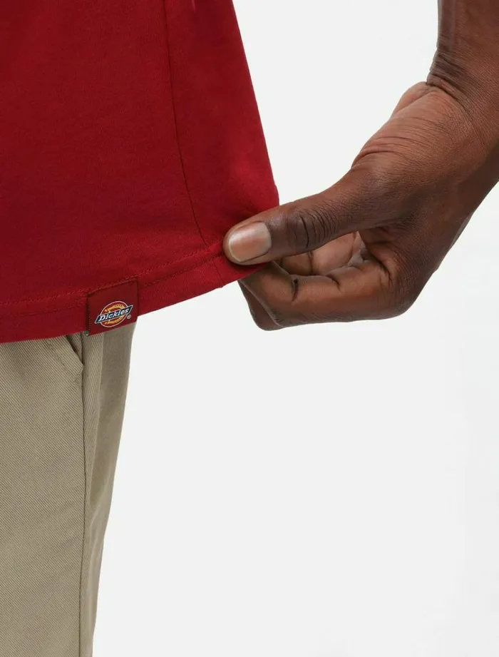 Men TShirts Dickies Aitkin TShirt Bikg Red