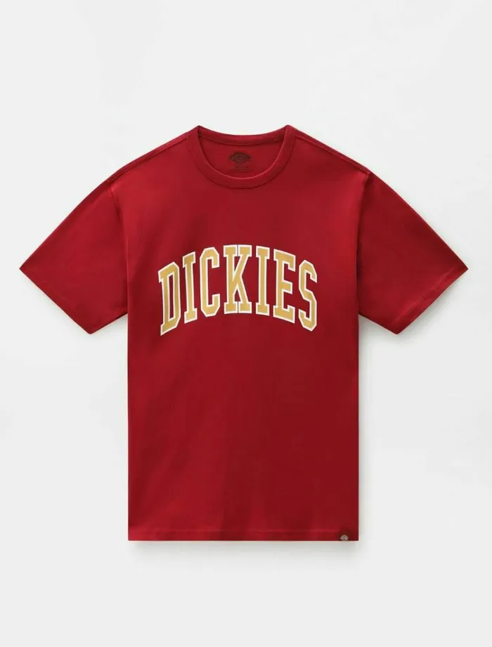 Men TShirts Dickies Aitkin TShirt Bikg Red