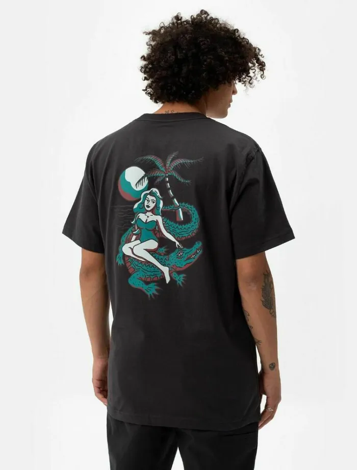 Men TShirts Dickies Jamie Foy Graphic TShirt Black