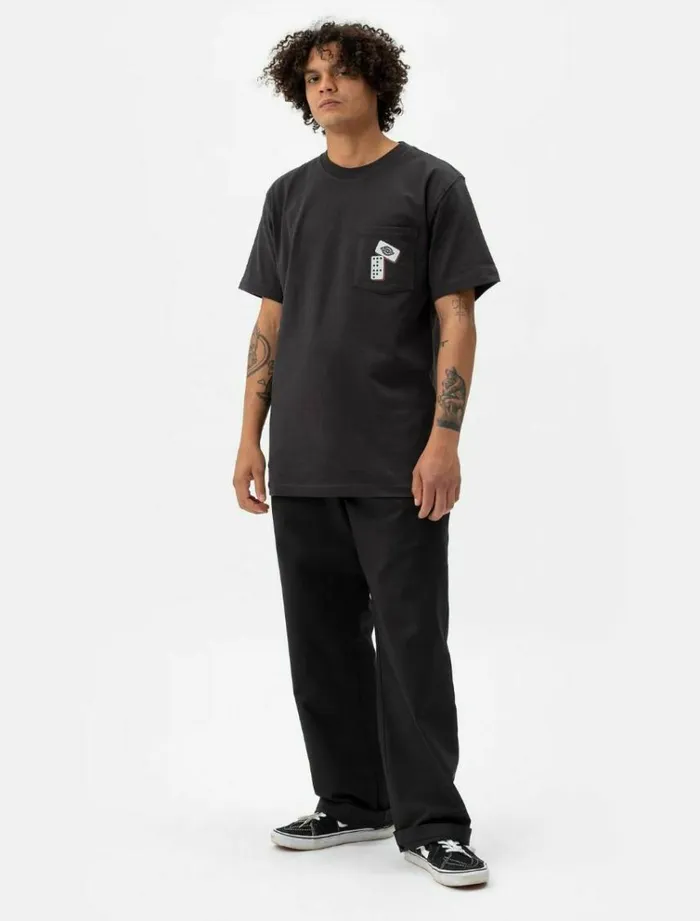 Men TShirts Dickies Jamie Foy Graphic TShirt Black