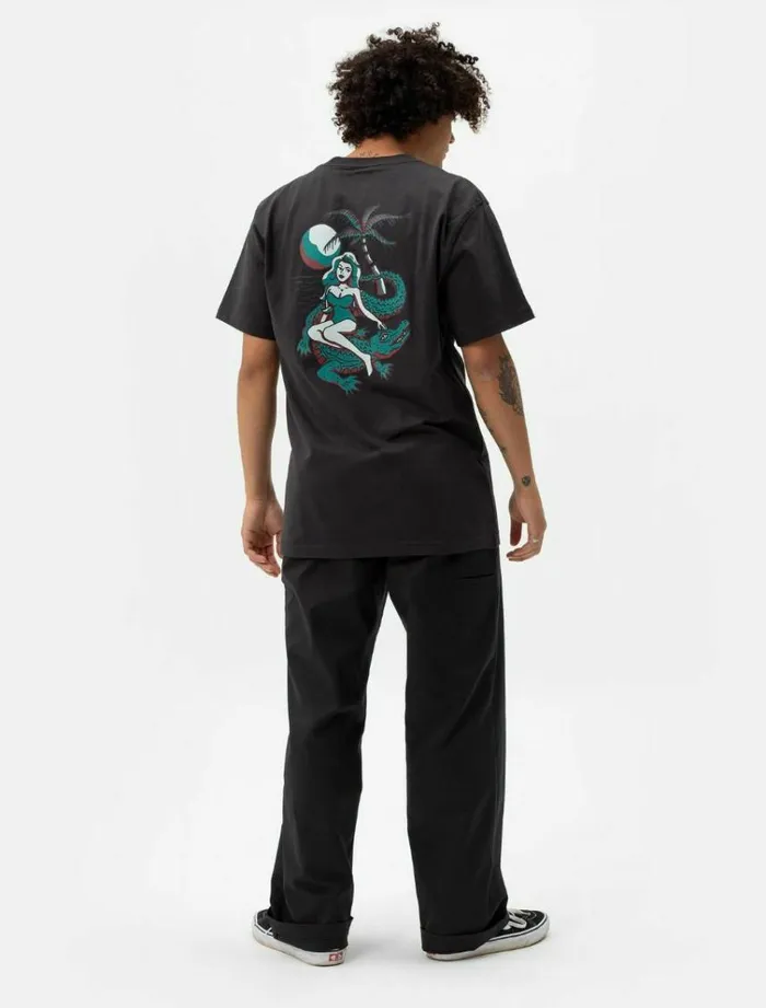 Men TShirts Dickies Jamie Foy Graphic TShirt Black