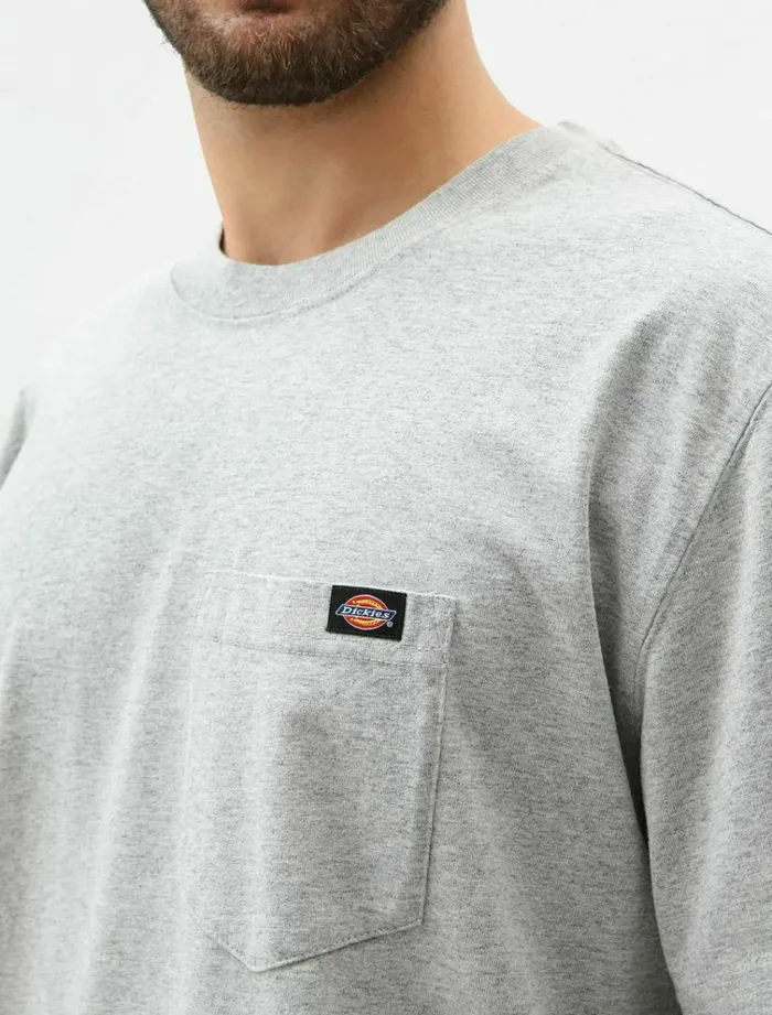 Men TShirts Dickies Porterdale TShirt Heather Grey