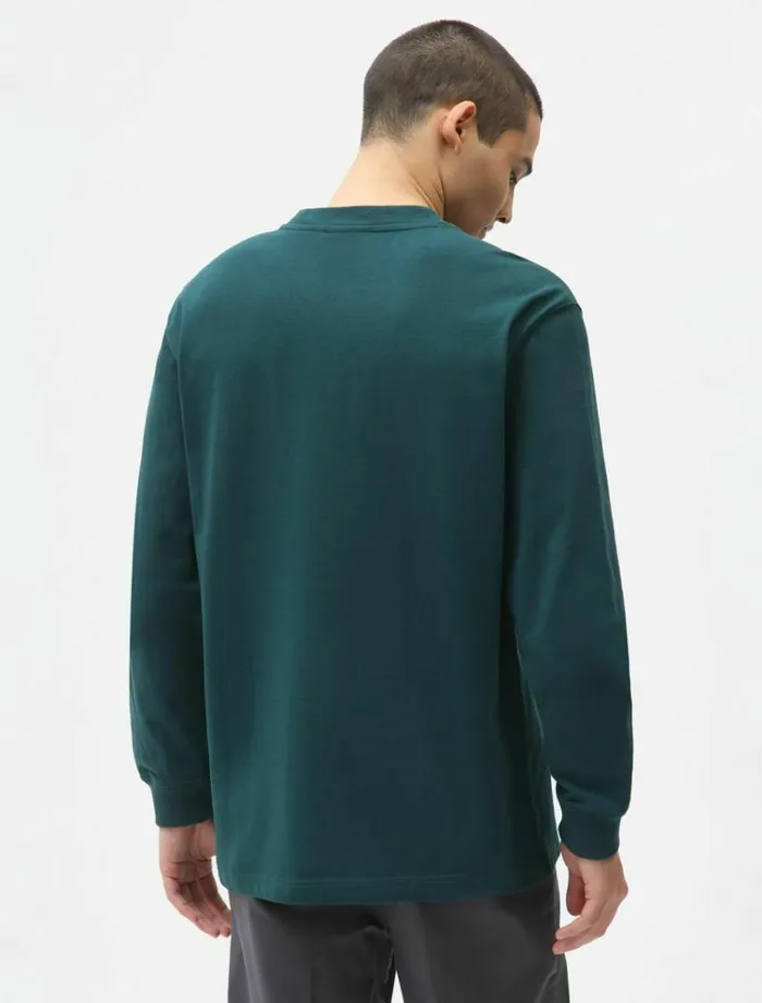 Men TShirts Dickies Sparkman Long Sleeve TShirt Ponderosa Pe
